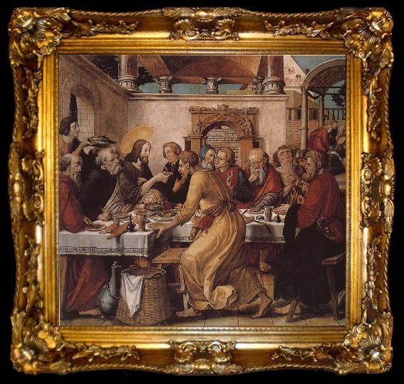 framed  Hans Holbein The Last Supper, ta009-2